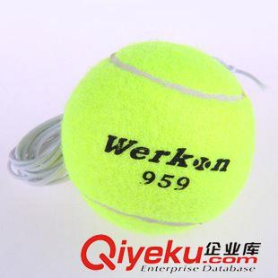 網(wǎng)球/網(wǎng)球拍 廠家直銷 致歐高級單人帶線牛皮筋訓(xùn)練網(wǎng)球 化纖針刺毛妮耐磨原始圖片2