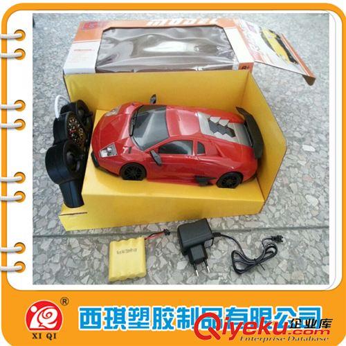 玩具車 兒童玩具遙控車仿真蘭博基尼 四通遙控開門 可充電帶燈光原始圖片3
