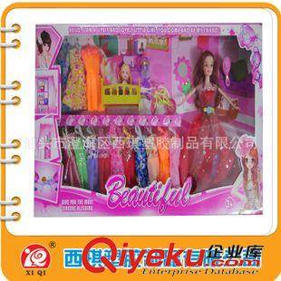 娃娃 廠價(jià)直銷 禮品裝芭比娃娃 衣服加修飾品 女孩過家家玩具批發(fā)原始圖片2