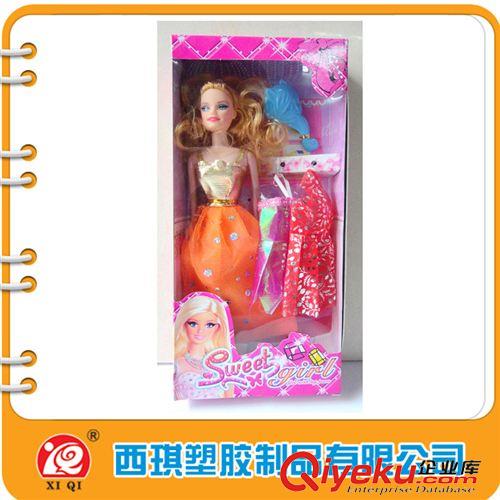 娃娃 新款11寸實身芭比娃娃 過家家玩具批發 女孩的{za} 熱銷中原始圖片3