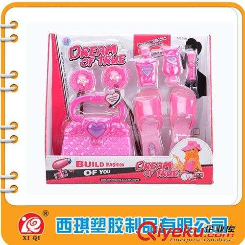 電動(dòng)玩具 兒童過(guò)家家時(shí)尚飾品 益智玩具 女孩的喜愛(ài) 仿真水晶鞋美發(fā)飾品原始圖片3