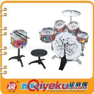 嬰兒玩具 廣告 禮品 供應(yīng)樂器玩具 6鼓一鑼（紙）益智早教玩具鼓