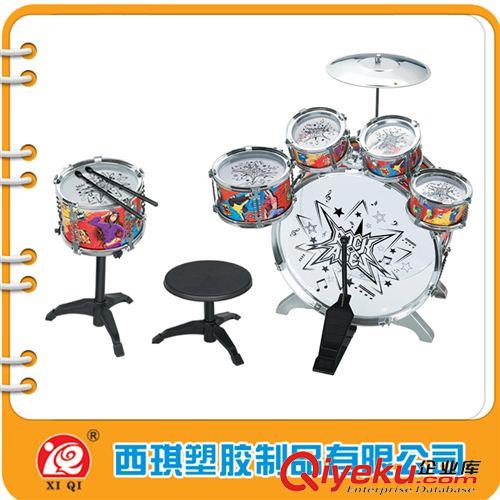 嬰兒玩具 廣告 禮品 供應(yīng)樂器玩具 6鼓一鑼（紙）益智早教玩具鼓