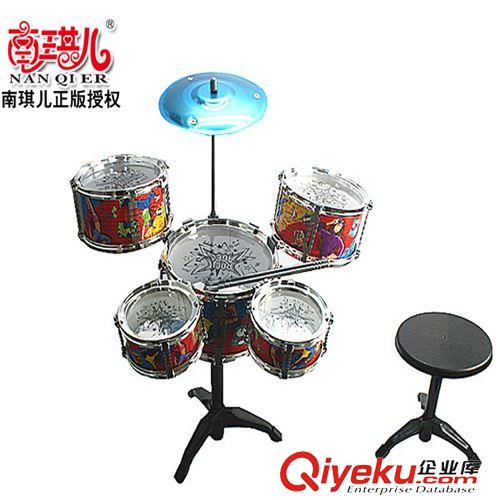 嬰兒玩具 兒童玩具批發(fā) 益智玩具 套裝爵士鼓 架子鼓 手敲鼓 兒童敲擊樂器原始圖片3
