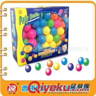 夏天玩具 廠家熱銷 軟體彈力海洋球 彩色游樂園海洋球 md海洋球原始圖片2