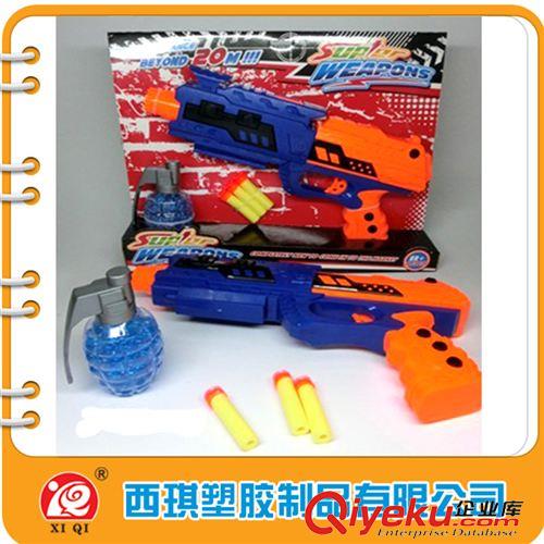 軍事玩具 軟彈槍水彈槍玩具 EVA子彈水彈兩用sq連發(fā)水晶彈玩具槍 淘寶貨原始圖片3