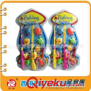 釣魚玩具 兒童塑膠漁具 海洋釣漁具 小孩最喜歡玩的釣魚玩具 板裝 地攤熱賣原始圖片2