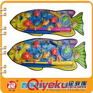 釣魚玩具 zp南琪魚形吸板釣魚帶磁,兒童釣魚.水上玩具 淘寶熱賣