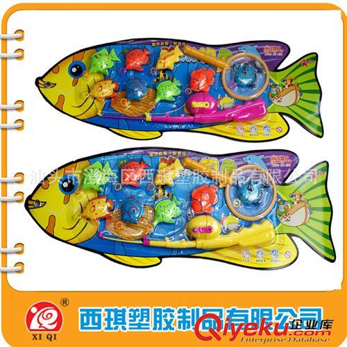 釣魚玩具 南琪兒 兒童釣魚玩具池套裝 寶寶磁性戲水釣魚套餐地?cái)倧V場生意原始圖片3