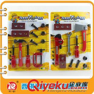 工具玩具 兒童過家家玩具 拆裝仿真多功能工具 　桔色系兒童塑膠工具套