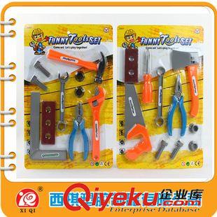 工具玩具 過家家玩具 吸卡二款兒童工具箱 仿真DIY工具套裝 維修工具