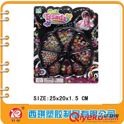 DIY 玩具 DIY彩明/糖果串珠 兒童益智玩具，動物飾品珠子 早教自裝DIY原始圖片3