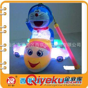 工藝禮品 叮當貓身四燈板燈光折射轉(zhuǎn)動，升降，萬向 LED8燈 廟會燈籠原始圖片2