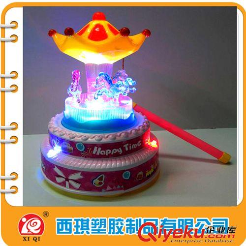 工藝禮品 蛋糕樂園柱子內(nèi)紅蘭雙閃燈、萬向  LED 8燈 春節(jié)元宵節(jié)熱賣燈籠原始圖片3