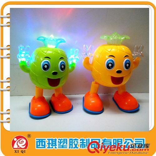 工藝禮品 閃光音左右不同步伐多次走路樂跳舞菠蘿 元宵 春節(jié)廟會燈籠原始圖片3