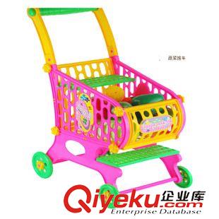 過家家玩具 兒童仿真購物車 過家家蔬菜水果小推車寶寶超市手推車玩具原始圖片2