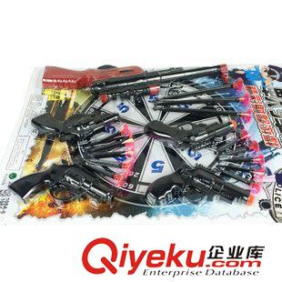 片裝玩具 競賽軟彈槍108A-8競技軟彈獵槍 5把槍13發(fā)子彈 兒童玩具批發(fā)混批