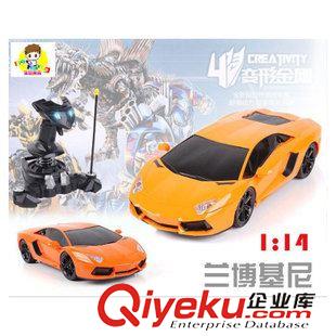 遙控車 爆款1：14蘭博基尼 遙控操縱桿重力感應懸空操作燈光兒童玩具批發原始圖片2
