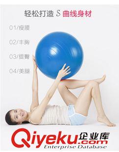 瑜伽球 瑜伽球健身球加厚防爆孕后ssjf球tjzp65cm原始圖片2