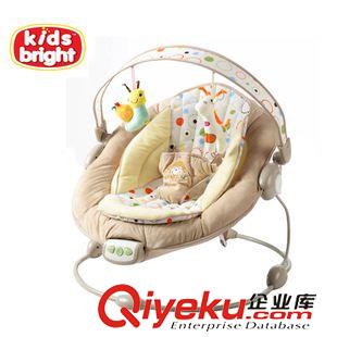 9月新品上架 kids bright嬰兒電動搖椅 多功能嬰兒安撫椅帶音樂智能震動搖椅