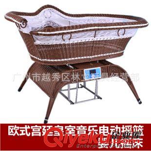 嬰兒床baby bed 外貿(mào)嬰兒搖籃 寶寶床 歐式豪華電動(dòng)音樂(lè)搖床 BB搖籃