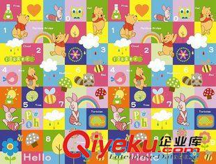 嬰兒游戲墊baby play mat  Disney迪士尼zp(PU)環(huán)保彩印兒童墊爬行墊維尼+維尼雙面游戲墊原始圖片2