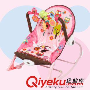 寶寶搖椅/躺椅baby rocker 嬰兒搖椅新生兒電動搖椅帶音樂寶寶多功能安撫椅外貿費雪同款