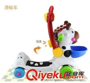 外貿(mào)玩具foreign toys 新款外貿(mào)學(xué)步車 3合1音樂小鹿兒童學(xué)步車 多功能兒童滑板車