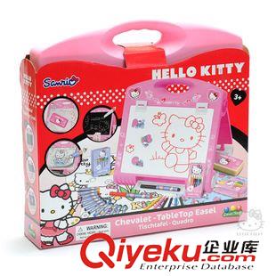 學習/畫板玩具draw toys 正版Hello Kitty手提多功能畫板HKC179 凱蒂貓黑板白板套裝批發原始圖片2