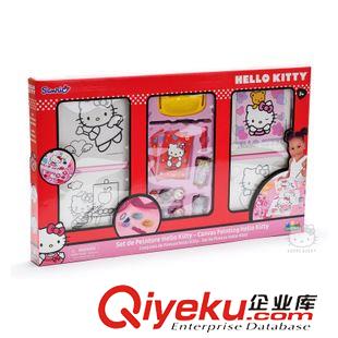 學(xué)習(xí)/畫板玩具draw toys 正版Hello Kitty手繪畫板HKC055M 凱蒂貓繪畫涂料套裝批發(fā)