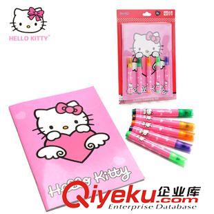 學習/畫板玩具draw toys 正版Hello Kitty彩筆繪畫套裝HKCRM009 凱蒂貓繪畫套裝批發(fā)