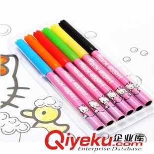 學(xué)習(xí)/畫板玩具draw toys 正版Hello Kitty彩筆填色畫套裝HKCRM007 凱蒂貓繪畫套裝批發(fā)原始圖片2