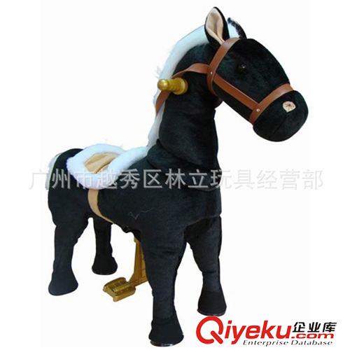 諸葛馬/腳蹬馬horse 預(yù)訂 動(dòng)物造型兒童蹬車跳跳馬 諸葛馬歡樂馬機(jī)械馬 黑馬