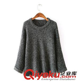8.18新款 15秋裝新款 韓版王麗坤同款V領(lǐng)蝙蝠袖麻花流蘇下擺套頭毛衣 女