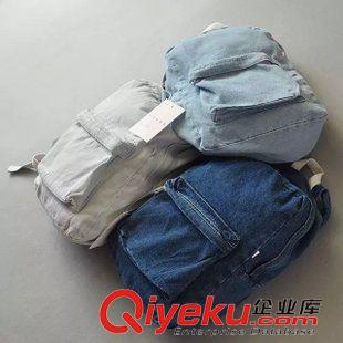 8.9新款 15秋裝新款 歐美風(fēng)A男女同款雙肩背包 書包原始圖片3