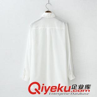 8.8新款 2015女裝新款韓版時尚雪紡長袖襯衫原始圖片2