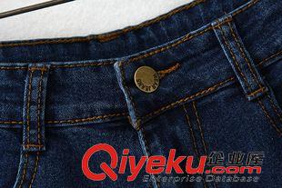 8.8新款 2015女裝新款歐美風時尚荷葉邊牛仔短褲原始圖片3