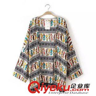 8.5新款 15秋裝新款 韓版寬松款條紋系帶薄針織衫