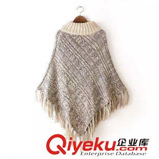 8.4新款 15秋冬新款 歐美經典國旗圖案花型針織衫 毛衣女