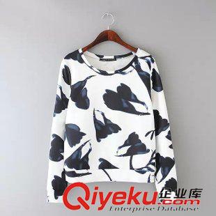 2015年2月上新 2015春裝新款 歐美風(fēng)BF范寬松款單側(cè)大口袋條紋襯衫 襯衣女