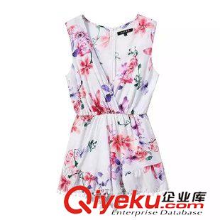 7.4新款 2015女裝新款歐美風時尚黑白條紋連衣裙