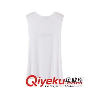 7.3新款 15夏裝新款 歐美街頭風刺繡裁邊開袖半ts大袖籠T恤原始圖片2