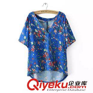 2015年6月3日上新 15夏裝新款 歐美風(fēng)開叉雪紡半身裙 女