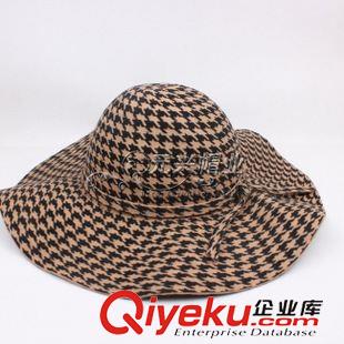 2015羊毛呢帽秋冬 英倫赫本嗆口小辣椒高貴波浪大帽檐大沿復(fù)古羊毛呢禮帽秋冬帽
