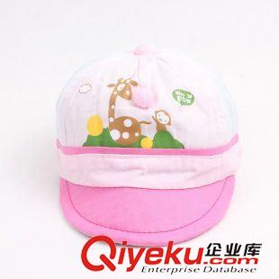 兒童草帽 韓版寶寶遮陽帽子?jì)雰壕W(wǎng)眼帽子夏 兒童棒球帽潮涼帽鴨舌帽長頸鹿原始圖片2