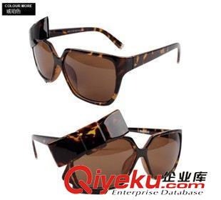 太陽(yáng)鏡墨鏡 5075新款范冰冰同款 時(shí)尚蝴蝶結(jié)太陽(yáng)鏡 女士大框眼鏡潮人必備墨鏡原始圖片3