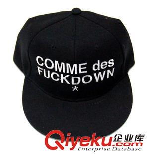 平沿帽嘻哈帽 陳冠希權(quán)志龍comme des fuckdown平沿棒球街舞嘻哈帽子snapback潮原始圖片2