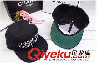 平沿帽嘻哈帽 陳冠希權(quán)志龍comme des fuckdown平沿棒球街舞嘻哈帽子snapback潮原始圖片3