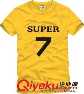 女款短袖T恤 韓國2015春裝新品韓版女裝短袖t恤衫SUPER7大碼純棉批發(fā)