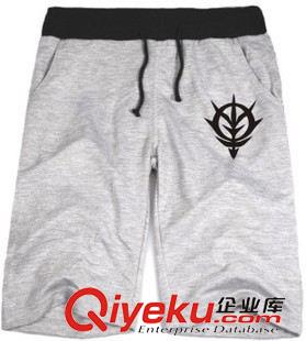 男女休閑短褲 情侶褲男款女款夏款新款高達LOGO韓版休閑短褲運動五分衛(wèi)褲批發(fā)原始圖片2